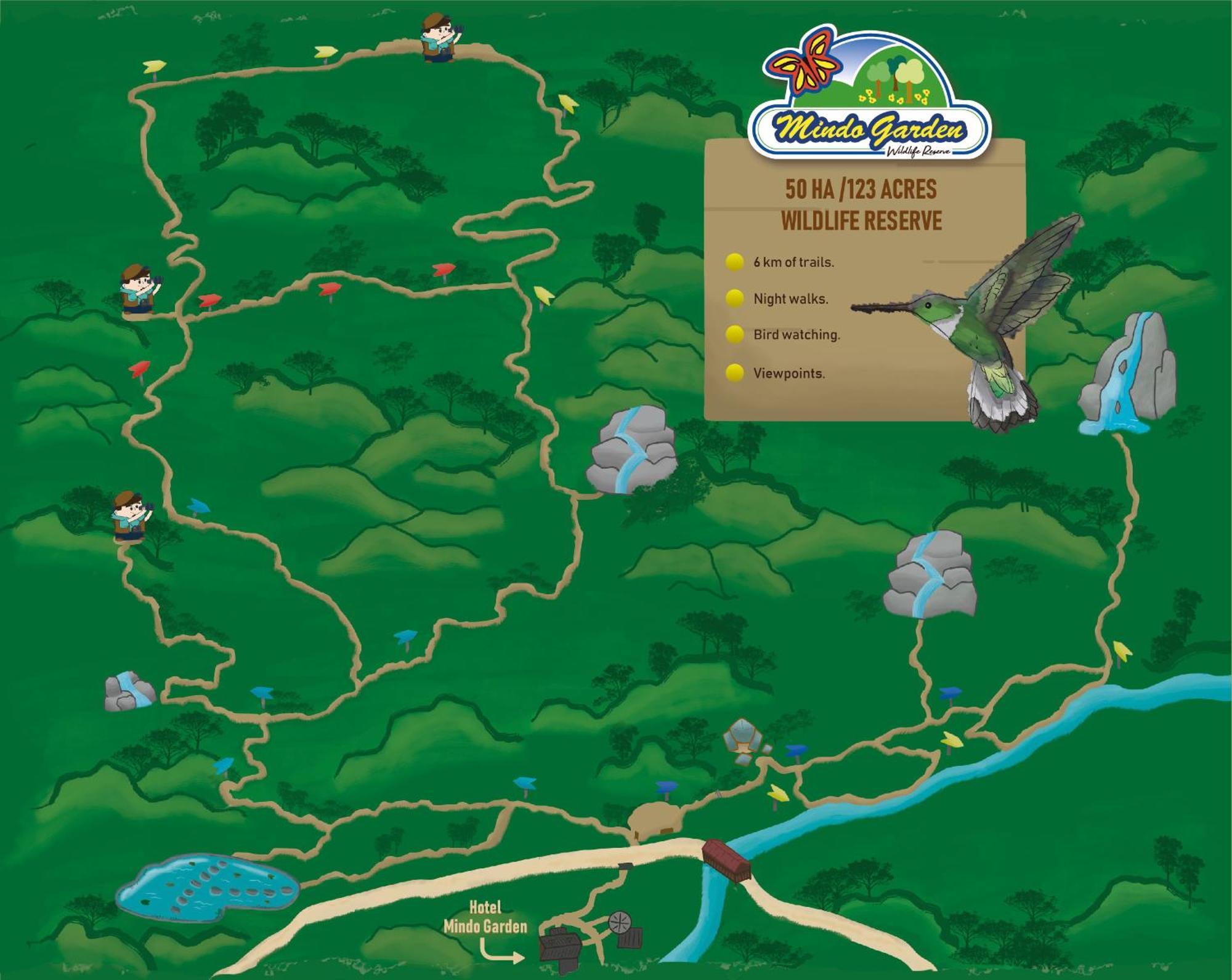 Mindo Garden Lodge And Wildlife Reserve Exterior foto