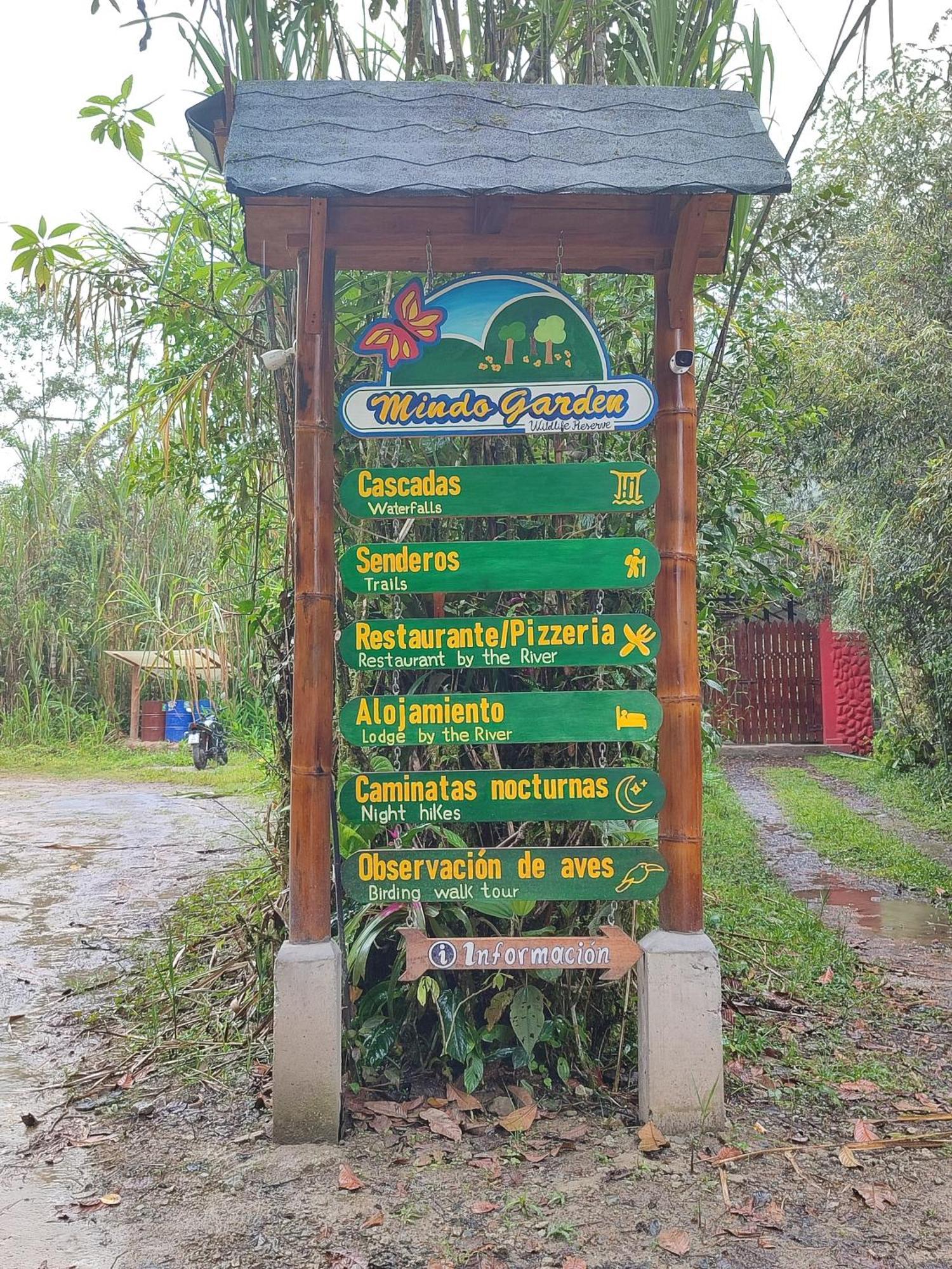 Mindo Garden Lodge And Wildlife Reserve Exterior foto
